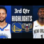 Golden State Warriors vs. New Orleans Pelicans 3rd Qtr Full Highlights| Apr. 12| NBA Highlights 2024