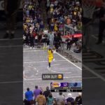 👑 Finished it off in style‼️ || #LakeShow #ScoringKing