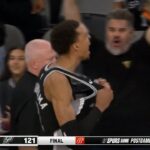 Wemby so hyped after Devonte Graham game winner stuns Nuggets 😱