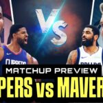 Parang MATCH lang! Kawhi PG Harden at Westbrook vs Luka at Kyrie! Mavericks vs Clippers preview!
