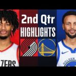 Golden State Warriors vs. PT Blazers 2nd Qtr Full Highlights | Apr. 11 | NBA Highlights 2024