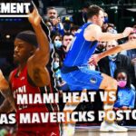 Miami Heat vs Dallas Mavericks Postgame Show | The Basement Sports Network