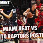 Miami Heat vs Toronto Raptors Postgame Show | The Basement Sports Network