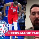Kyle Neubeck on Joel Embiid injury scare, Melton's minutes & potential playoff lineups | PHLY Sixers