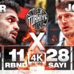 ÖMER YURTSEVEN X NIKOLA JOKIC | 4K 60fps | Utah Jazz X Denver Nuggets