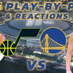 Utah Jazz vs Golden State Warriors | Live Play-By-Play & Reactions