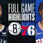 NETS at 76ERS | FULL GAME HIGHLIGHTS | April 14, 2024