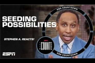 15 SEEDS UP FOR GRABS?! Stephen A. reacts to Knicks or Bucks SURPRISES?! | NBA Countdown