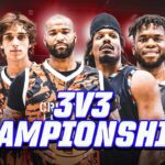 BOOGIE + CAM NEWTON CRAZY 3v3 BASKETBALL FINALS!!