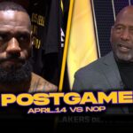 Lakers/Pelicans Postgame, J.Worthy, LeBron, AD, Reaves, Ham Preview Play-In | April 14, 2024