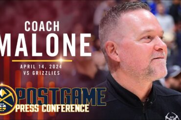 Coach Malone Full Post Game Press Conference vs. Grizzlies 🎙