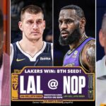 LeBron & Lakers should intentionally lose play-in Gm 1 to face Thunder over Nuggets - Acho & Colin
