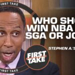 Stephen A.: 'NO DOUBT' SGA should win MVP over Jokic‼ 'HE HAS MY VOTE!' | First Take