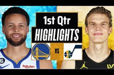 Utah Jazz vs. Golden State Warriors 1st-QTR Full Highlights | April 7 | NBA Season 2024
