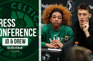 JD Davison & Drew Peterson Preview FUTURE with Celtics | Postgame Interview