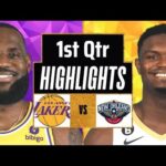 Los Angeles Lakers vs New Orleans Pelicans Full Highlights 1st QTR | Apr 16 | 2024 NBA Play-In