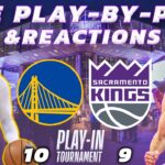 Golden State Warriors vs Sacramento Kings | Live Play-By-Play & Reactions