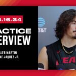 Practice Interview: Caleb Martin, Jaime Jaquez Jr.