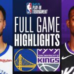 WARRIORS at KINGS | #SoFiPlayIn | FULL GAME HIGHLIGHTS | April 16, 2023
