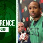 Al Horford Reacts to Blake Griffin Retirement | Celtics Practice