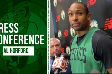 Al Horford Reacts to Blake Griffin Retirement | Celtics Practice