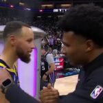 Stephen Curry embraces Leandro Barbosa after Warriors' play-in loss vs. Kings | NBA on ESPN