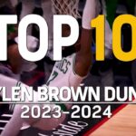 Jaylen Brown's best dunks of 2023-24 | Celtics Highlights