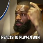 'That was definitely a playoff game' - LeBron James after close win vs. the Pelicans | SportsCenter