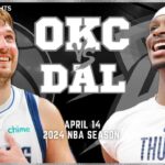 Oklahoma City Thunders vs Dallas Mavericks Full Game Highlights | Apr 14 | 2024 NBA Season