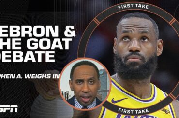 Stephen A. CONFESSES a LeBron title might change his mind about the MJ-GOAT debate 😮 | First Take
