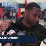 Willie Green talks Zion Williamson's injury, Play-In Tournament game | Pelicans Practice 4/18/24