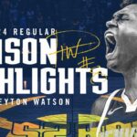 Peyton Watson 2023-2024 Season Highlights 🎥