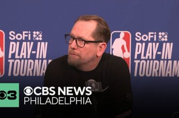 Philadelphia 76ers head coach Nick Nurse press conference after win over Miami Heat