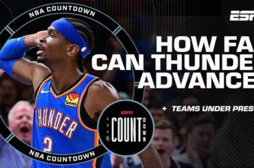 How far will OKC be favored? + Which West team is facing the most pressure? | NBA Countdown