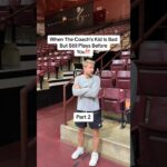 Do coaches show favoritism to their own kids??😳 #basketball #shorts