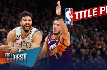 Celtics & Suns on opposite ends of Nick’s Title Pie & Knicks underrated? | NBA | FIRST THINGS FIRST