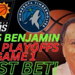 2024 NBA Playoffs Game 1 Predictions, Picks and Best Bets | Phoenix Suns vs Minnesota Timberwolves