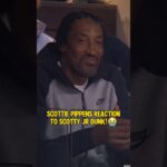 Scottie looked SO PROUD of Scotty Jr!😅