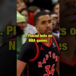 Jontay Porter is BANNED from the NBA 🚨 #shorts #basketball #nba #raptors #highlights #betting