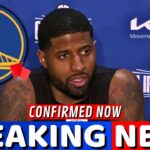 BOMB! BIG TRADE CONFIRMED AT WARRIORS! PAUL GEORGE ARRIVING! SHOCKED THE NBA! WARRIORS NEWS