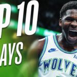 Anthony Edwards’ Top 10 Plays of the 2023-24 NBA Regular Season! #BESTofNBA