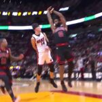 Tyler Herro Insane Behind the back pass 😱