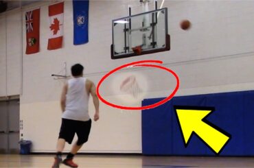 I BROKE a Basketball Net Shooting 200 3-Pointers...