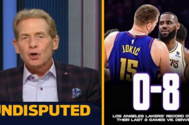 UNDISPUTED | "The LeBron CANNOT beat the Jokic" - Skip on Lakers vs Nuggets in Round 1 of Playoffs