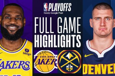 #2 NUGGETS at #7 LAKERS | FULL GAME 1 HIGHLIGHTS | April 20, 2024