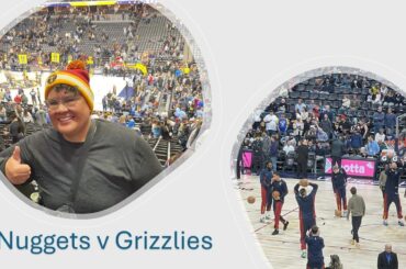 Watching my first Nuggets game. Nuggets v Grizzlies
