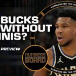 Concerns for Bucks without Giannis against the Pacers? | Numbers on the Board