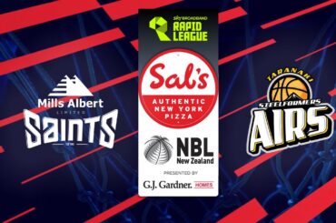 Wellington Saints v Taranaki Airs  | Full Basketball Game | @SalsNBL 2024