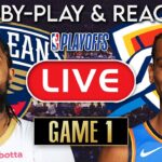 New Orleans Pelicans vs Oklahoma City Thunder Game 1 LIVE Play-By-Play & Reaction