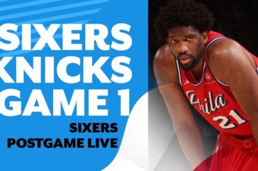 Sixers lose Game 1, Joel Embiid returns after scary knee injury  | Sixers Postgame Live